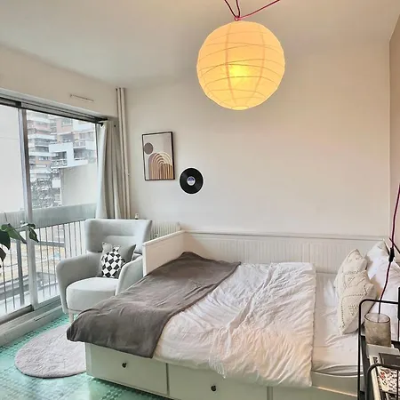 Parisian Crimee Cozy Studio Apartment Paris
